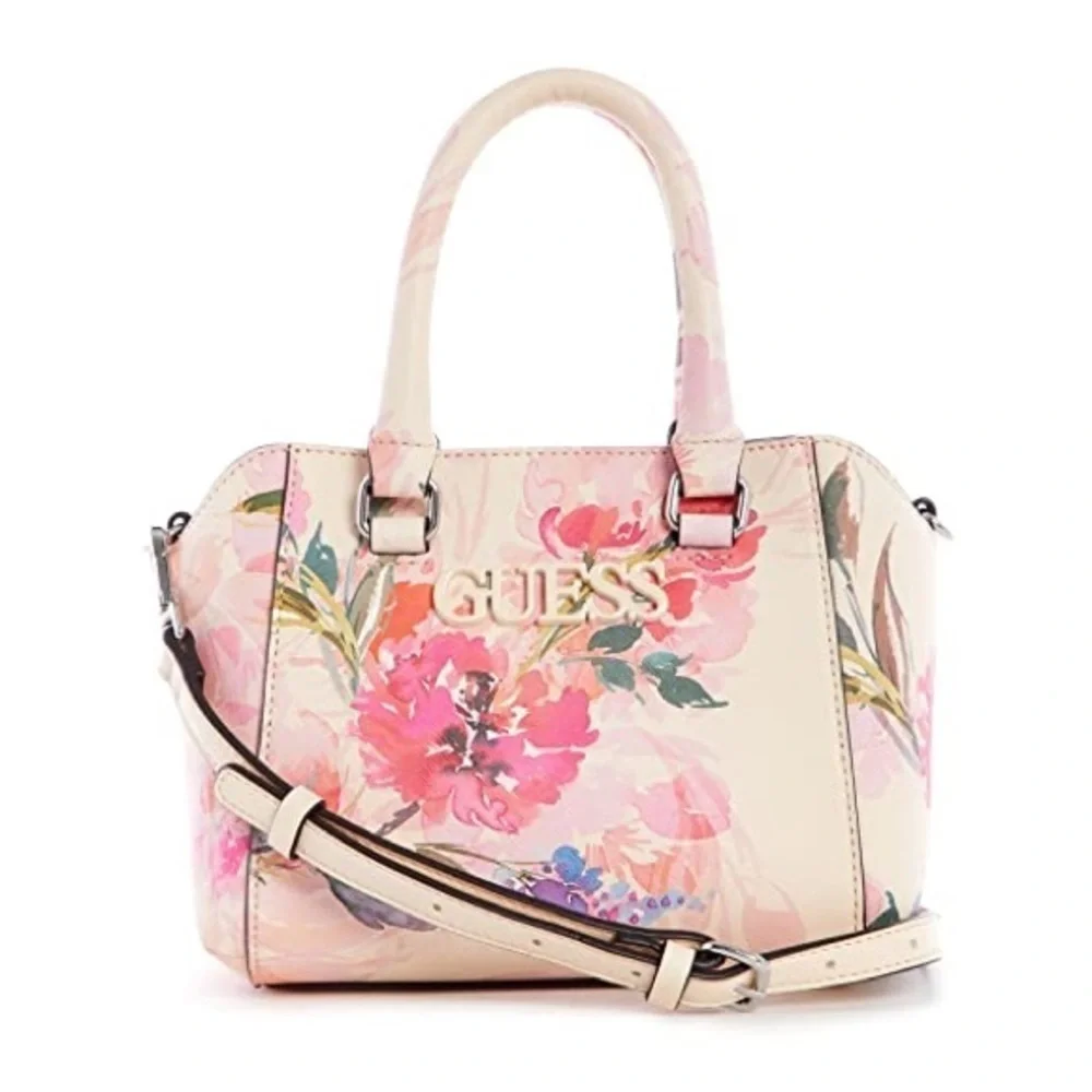 New GUESS Laredo Floral Mini Satchel